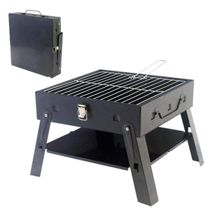 Parrilla de Hierro Fundido Premium Moderna Hecha a Medida con Rejillas Extra Fuertes para Asar Filetes, Hamburguesas y Verduras con Freidora Integrada - Product Image 2