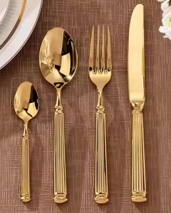 Brass Metal Cutlery Premium Quality Handmade Designer Flatware Customized Finished Metal Cutlery - Product Image 6