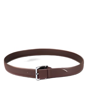Ceinture en cuir bordeaux Feather Edge pour hommes, qualité supérieure, élégante, durable, réglable, accessoire de mode, usage quotidien - Product Image 1