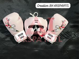 Conjunto de Boxeo Personalizado de Alta Calidad Estilo Ganador con Estampado Personalizado de Majin Buu, Kit de Guantes de Boxeo Profesionales para Combate - Product Image 6