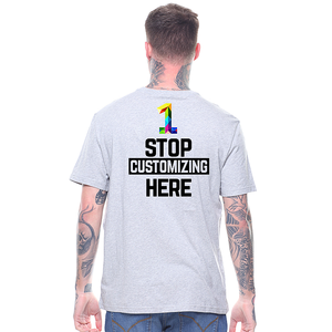 T-shirts en coton imprimés en silicone, coupe classique, style hip-hop, personnalisables pour hommes, couleur unie, 250 g/m², séchage rapide - Product Image 4
