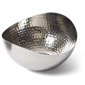 Stainless steel <b>Metal</b> <b>Bowl</b> Gold Ivory Color Salad Soup fruits handmade <b>bowl</b> - Product Image 1