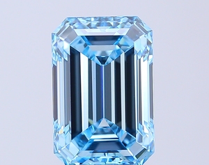 Diamante Azul Esmeralda de Corte Elegante, Cultivado en Laboratorio, Certificado por IGI, Gema Suelta para Joyería - Product Image 1