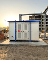 Transformateur de distribution haute performance 800 KVA refroidi à l'huile, tension nominale 20 KV 400V, 50 Hz, système de refroidissement ONAN ONAF