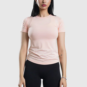 Camiseta de Mujer, el Mejor Diseño, Estilo Nuevo, Manga Corta, Informal, 100% Algodón de Fibra Larga - Product Image 1