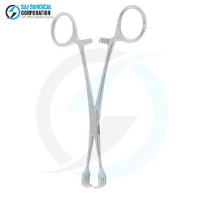 Pince à tenacules Pratt manuelle de précision en acier inoxydable, instrument chirurgical certifié CE Classe II pour hôpitaux, cliniques et usage médical - Product Image 4