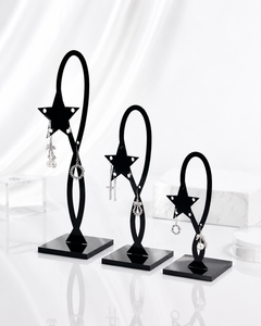 Removable Glass for <b>Earring</b> Organizer <b>Holder</b> with Glossy Finish Customizable Size & Color for Multi-Use <b>Earrings</b> Display - Product Image 2