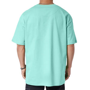 T-shirts pour hommes de haute qualité, t-shirt à manches courtes pour hommes, couleur unie simple, respirant, surdimensionné, fabriqué pour un style décontracté streetwear - Product Image 5