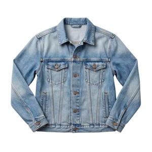 Classic <b>Mens</b> <b>Denim</b> <b>Jacket</b> Comfortable Casual Outerwear for Weekend Trips Road Travel and Leisure Activities Knitwear bulk - Product Image 1