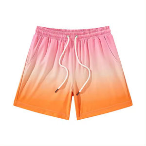 Shorts décontractés pour hommes en tissu Oxford 100 % coton, longueur genou, avec cordon de serrage – Imperméables et respirants pour la gym, la plage et les activités de plein air - Product Image 1