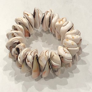 Pulsera hecha a mano con conchas marinas, pulseras de conchas naturales, hermosas joyas, brazaletes para damas - Product Image 4