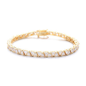 Best Quality Custom Lab Grown Diamond Luxury Tennis Bracelet <b>for</b> <b>Men</b> Women 925 Silver Hip Hop Jewelry Wedding Anniversary Gifts - Product Image 1