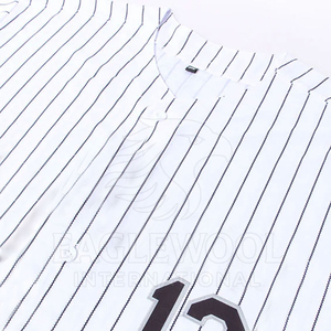 Camiseta de Béisbol/Sóftbol Transpirable al por Mayor, Nuevo Diseño, Alta Calidad, Lisa, Unisex, Talla Grande, 100% Poliéster a Precio Económico - Product Image 4