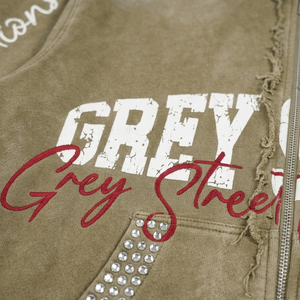 เสื้อฮู้ดดี้ผู้ชายแบบสั่งทำ OEM ขายส่ง ลายตาราง สีตัดต่อ พิมพ์ดิจิตอล พิมพ์นูน ปักลายเพชร ปักโลโก้ตามสั่ง คุณภาพสูง - Product Image 4