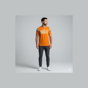 Camiseta de Algodón con Logotipo Personalizado al por Mayor para Hombre, Camisetas de Cuello Redondo, Camisetas de Moda Urbana, Camisetas Masculinas Más Vendidas con Logotipo Personalizado - Product Image 1
