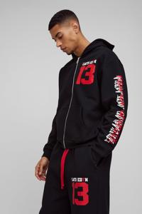 Ensemble de survêtement décontracté d'hiver pour hommes, style streetwear, avec sweat à capuche et pantalon de jogging au design hip-hop - Product Image 3