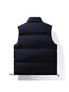 Gilet matelassé pour homme, 80 % duvet, résistant, imperméable, coupe-vent, à capuche, sans manches, pour l'hiver et les activités de plein air - Product Image 2