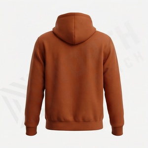 Sudadera con Capucha Moderna para Hombre con Tu Logotipo, Sudadera con Capucha de Algodón Mezclado de Estilo Básico y Elegante con Estilo Personalizado - Product Image 2