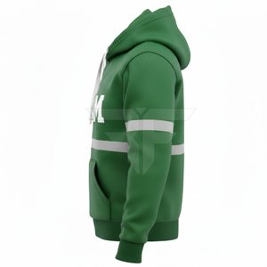 Sudadera con Capucha Bordada con Logotipo, Parche de Chenilla, Sudadera Deportiva de Alto Rendimiento - Product Image 3