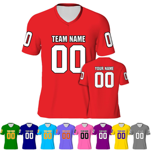 Uniformes de rugby personnalisés, vêtements de sport américains pour hommes, hauts respirants, vêtements de rue, acheter des maillots de football en ligne - Product Image 6