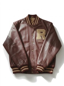 Vestes de baseball personnalisées pour hommes avec logo, uniformes scolaires, broderie chenille, col montant, style streetwear, service OEM - Product Image 4