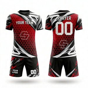 Maillots de foot personnalisés unisexes pour hommes et jeunes, légers, de haute qualité, sublimation, très demandés - Product Image 6