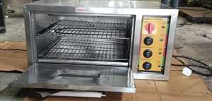 Four à pizza électrique en acier inoxydable Annapurna 13L 1500W 220-240V avec affichage et fonction de maintien au chaud - Product Image 2