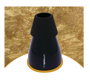 Silenciador de práctica sshhmute para barítono (dorado) - Product Image 1