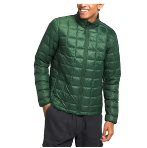 Hot Sale <b>Mens</b> <b>Lightweight</b> Quilted Bomber <b>Jacket</b> Stand Collar Warm Puffer Coat Casual Autumn Winter Zip Outerwear High Quality - Product Image 4
