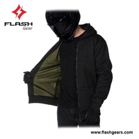 Vêtements de sport en gros OEM, veste en polaire respirante, coupe-vent, à séchage rapide, avec protections amovibles, pour moto