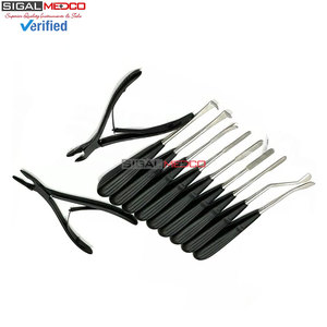 Micro Dissector Set 20 Pieces Black Coated Neurosurgery Instruments Precision Surgical Dissection Kit for Brain and Spine - Product Image 4