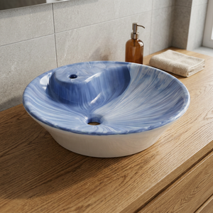 Lavabo Rectangular de Cerámica de Diseño Moderno Vistaar, Artículos Sanitarios de Lujo para el Hogar, Sala de Estar y Comedor - Product Image 6