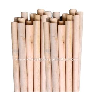 Vietnam vente en gros 2-en-1 bâton de balai en bois naturel 120cm de longueur poils souples vis à bois d'eucalyptus fil du Mexique - Product Image 5