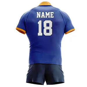 Nuevo Conjunto de Uniforme de Rugby Personalizado con Diseño Sublimado 2026, Impresión Digital, para Venta - Product Image 4