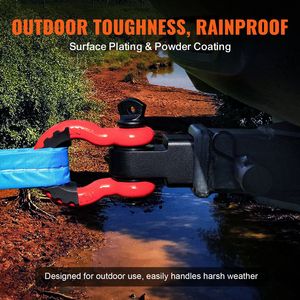 Anillo de sujeción de alta resistencia de 2 pulgadas para enganche de remolque, 66000 lb de fuerza de rotura, pasador de bloqueo para enganche de remolque compatible con receptores - Product Image 4