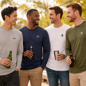 Commande en gros de t-shirts à manches longues personnalisés pour hommes pour les entreprises - Fabricant OEM direct en gros - Product Image 6