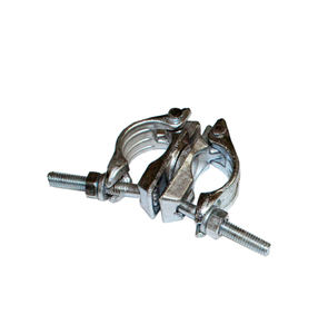 Acoplador Giratorio de Doble Embrague de Acero Vaishnav de Alta Calidad, Estándar EN74/BS1139, Zincado Electrolítico, para Andamios y Escaleras - Product Image 4