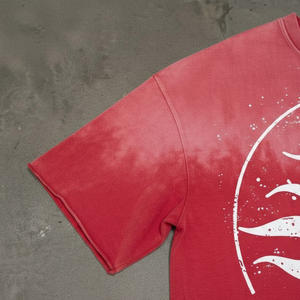 Camisetas de Alta Calidad 100% Algodón con Logotipo Personalizado, Camisetas Lisas Estampadas con Logotipo, Camisetas Unisex de Talla Grande para Hombre - Product Image 4