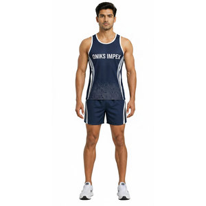Tenue d'athlétisme sans manches de style unique, fabriquée sur mesure (OEM), pour athlètes professionnels, uniforme d'athlétisme personnalisé 2026 - Product Image 1