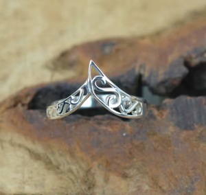 925 Sterling Silver <b>Plain</b> Band <b>Ring</b> Minimalist Handmade Stackable Fashion Jewelry Wholesale for Women - Product Image 3