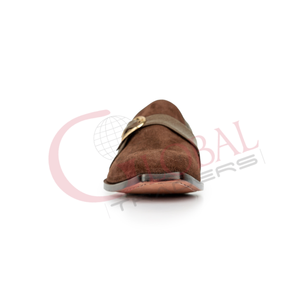 Chaussures mocassins pour hommes en cuir véritable de qualité supérieure, style daim, fabriquées à la main, décontractées et tendance – Grande Vente - Product Image 3