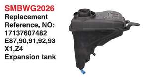 Réservoir d'expansion et de trop-plein pour BMW avec numéro de pièce 17137607482 - Product Image 2