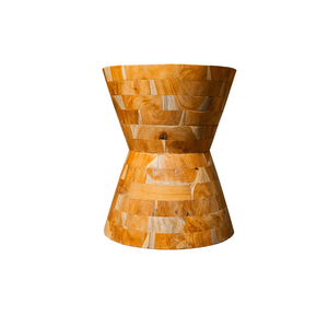 ARTERRA Luxury Handcrafted Eco-Friendly Teak <b>Root</b> Hourglass <b>Coffee</b> <b>Table</b>-Rustic Natural Grain Pattern Artisan Antique Living - Product Image 2