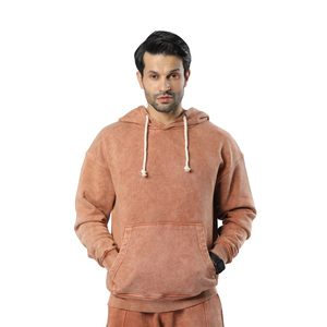 Muestra Gratuita de Fábrica, Fabricación de Ropa Urbana de Alta Calidad, Sudadera con Capucha Personalizada 100% Algodón con Bordado Personalizado para Hombre - Product Image 1