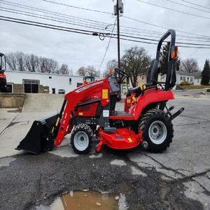 Tractor de Ruedas Subcompacto Massey Ferguson GC 1723E de 24.5 HP, Tracción en las 4 Ruedas, Transmisión por Engranajes, Cargador, Monitoreo Remoto, Rendimiento Confiable - Product Image 6
