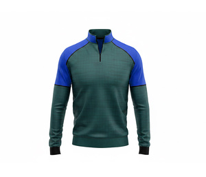 Modern Sublimation Quarter Zip Design <b>Jacket</b> Manufacturer <b>Men</b> Women Youth Sportswear Quick Dry Team <b>Pullover</b> - Product Image 4