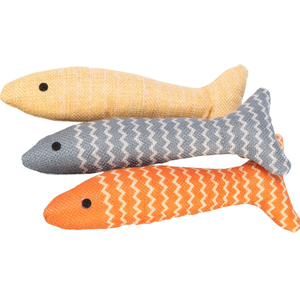 Juguete de tela con hierba gatera premium de 20 cm para gatos - Product Image 2