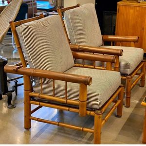 Venta al por mayor sillas de bambú baratas con cojines hechos en Vietnam - Product Image 4