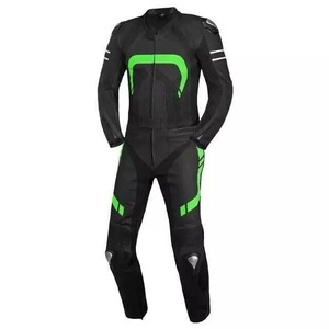 Motorbike Leather Suit for Motorcycle Racing Unisex High Quality Flame-Retardant Breathable Waterproof Windproof Full Sleeve All - Product Image 3