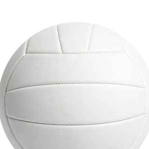 Balón de Voleibol Promocional de PVC Blanco Transparente de Alta Calidad, Personalizable con Logotipo, Cosido a Máquina, Tamaño 5 - Product Image 5